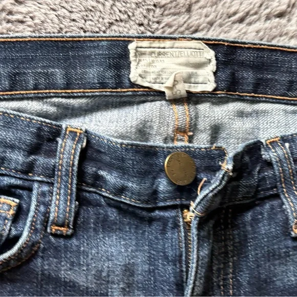 Current/Elliott Dark Wash Denim Jeans - Picture 4 of 6
